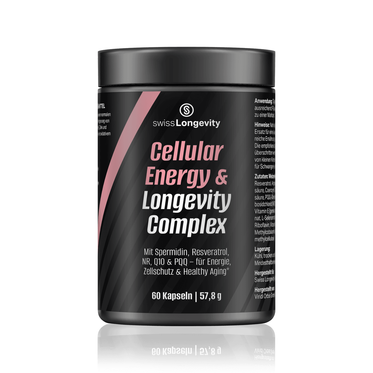 TESTPRODUKT! Nicht zum Verkauf! Cellular Energy & Longevity Complex